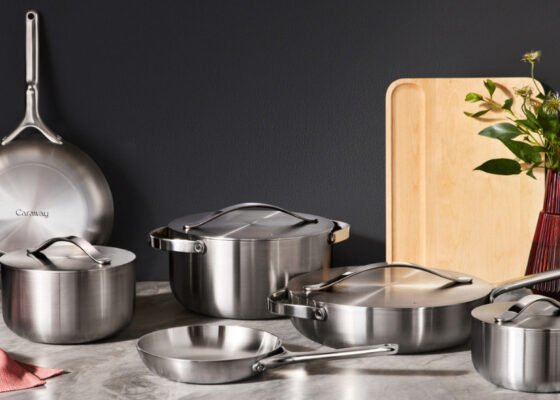 Sizzle, Sear, Stainless Steel – Caraway Just Dropped Their Hottest Collection Yet, <i>and It’s Just What You Were Waiting For</i>
